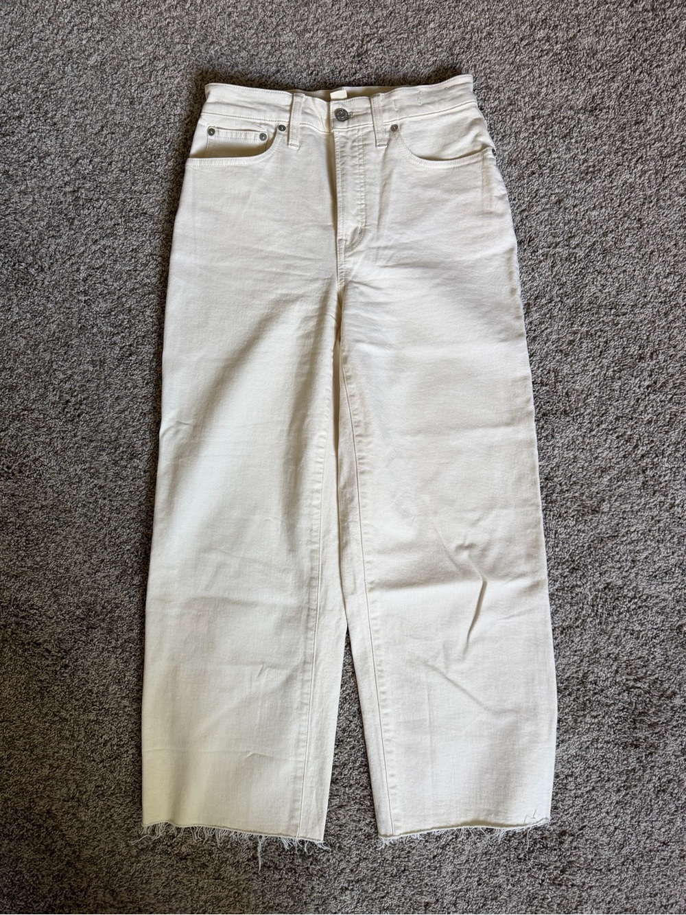 Madewell Perfect Vintage Wide-Leg Crop Jeans